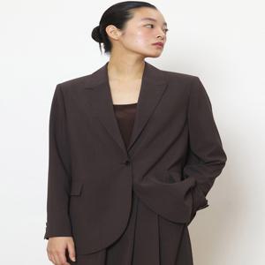 [마누엘 에 기욤] New summer crepe cool jacket brown