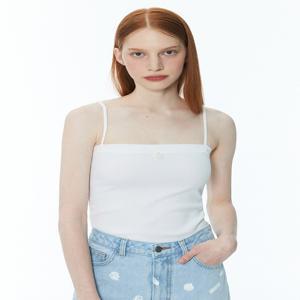 [무디디] 스퀘어넥 슬리브리스 001 아이보리