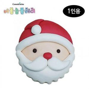 버블솝플레이(비누찰흙) 실용적인 향기 크리스마스 성탄절 산타 만들기(1인용)/BK