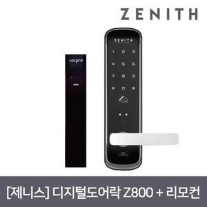 설치포함 ZENITH 디지털도어락 Z800(3WAY)+리모컨패키지/스마트터치/합금 다이캐스팅