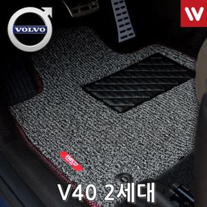 바닥매트 볼보 V40 2세대 13년부터 4P