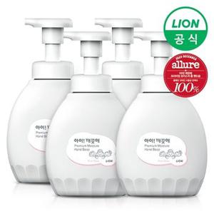 아이깨끗해 프리미엄 모이스처 퓨어로즈 450ml 4개