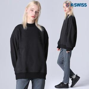 [케이스위스(K-SWISS)] 목폴라 스몰로고 맨투맨