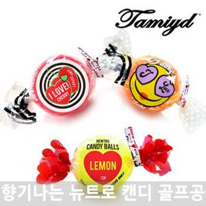 타미드 향기나는 뉴트로 캔디골프공 MIX(3가지향)