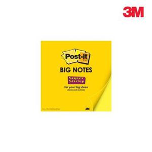 3M 포스트잇 빅노트 279x279mm 30매 노랑