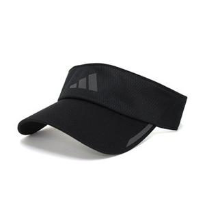 아디다스 런 에어로레디 바이저 썬캡 모자 블랙 HT4814