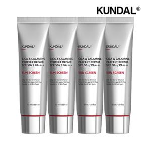 쿤달 시카 앤 칼라민 퍼펙트 리페어 선크림 SPF50+ PA++++ 50ml x4개