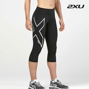 [2XU] 여성 아이스X 미드라이즈 컴프레션 레깅스 7부_XUMI261MWT