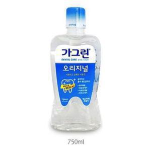 가그린 오리지널 덴탈케어 가글 입냄새 제거 750ml