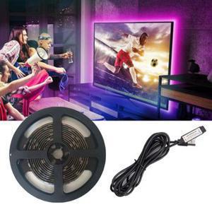 셀프인테리어 붙이는LED 줄조명 모니터 TV SMD5050 RGB 5M 라이트