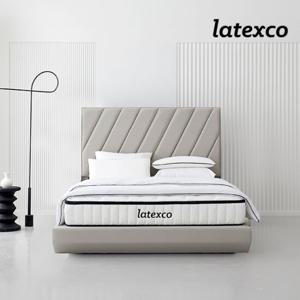 라텍스코 블렌하임 호텔식 침대Q+천연라텍스 매트리스 20cm