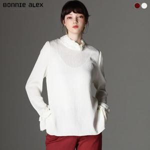 보니알렉스(BONNIE ALEX) 포플리 프릴 블라우스 (택가격99000원)