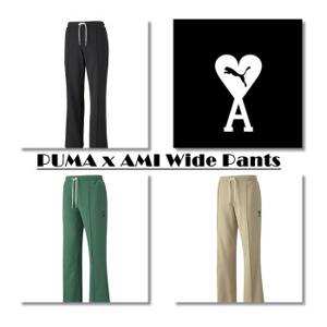 [셀렉트]푸마 X ami 콜라보. 아미 남여공용 와이드 팬츠 3종 [534068-01,96,97] / PUMA x AMI Wide Pants