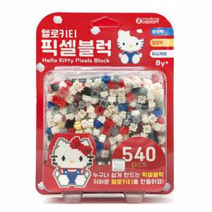 바니랜드-헬로키티 픽셀블럭 540PCS