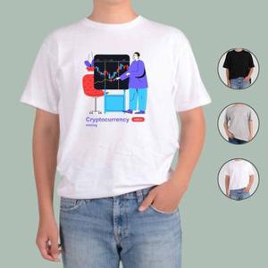 아토가토 가상화폐 비트코인 블록체인 티셔츠