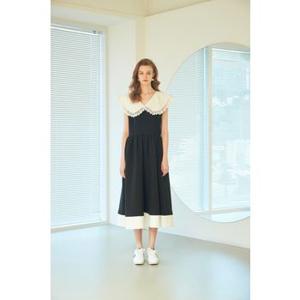 [ JOHNNY HATES JAZZ ]CINDERELLA COLLAR DRESS - BLACK (JS23-D002-BK)