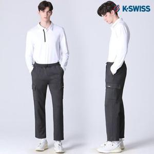 [케이스위스(K-SWISS)] 카고 포켓 스트링 트레이닝 팬츠