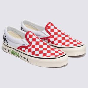 애너하임 다이아몬드 체커 클래식 Slip-on 슬립온 98 DX 레드 / VN0A7Q58Y521