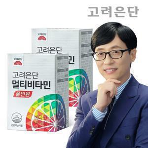 고려은단 멀티비타민 올인원 종합비타민 60정 X 2개 (4개월분)