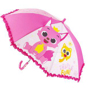 핑크퐁 트리플펀 입체 홀로그램 47 우산