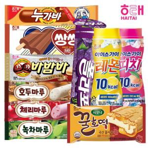 해태 누가바 30개 외 아이스크림 모음 /바밤바/호두마루/폴라포