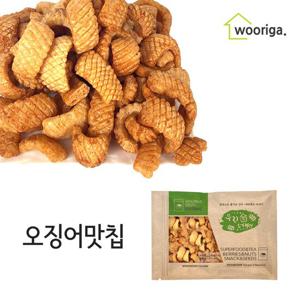 오징어맛칩 대용량 과자 350g