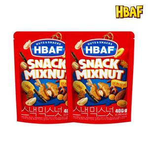 [본사직영] 바프 스낵 믹스넛 400g 2봉 세트