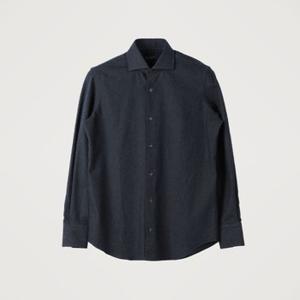 [빠니깔레] 그레이&미니 도트 패턴 무늬 캐주얼 셔츠 F-LCSH67-GR