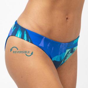 [포스엘리먼트] 타이거 비키니 하의 TIGER REVERSIBLE BIKINI Blue Pattern