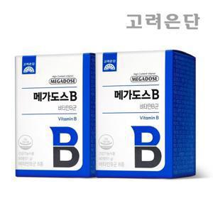 고려은단 메가도스B 비타민B 컴플렉스 60정 X 2개 (4개월분)