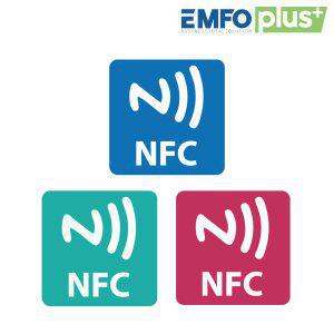 NFC 태그 10개 스티커 메탈 칩 라벨 NTag213 215 216