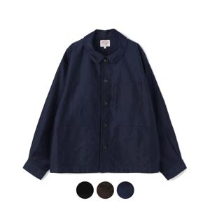 [DANTON]23FW 단톤 몰 스킨 와이드 커버올 남성 셔츠 3컬러 DT-A0397 MLK