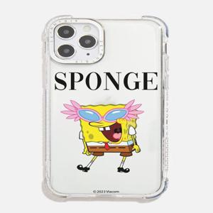 Skinnydip(스키니딥) - Spongebob Sponge Shock Case (스폰지밥 스폰지 투명 케이스)