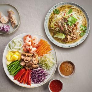 애슐리 쉬림프 불고기 월남쌈+우삼겹 듬뿍 베트남 쌀국수 (총 4인분)