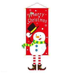 크리스마스 눈사람 족자봉현수막 파티세트 홈파티용품