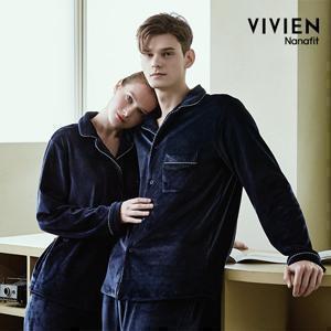 비비안 [VIVIEN] 나나핏 남성용 WINTER 파자마 2세트