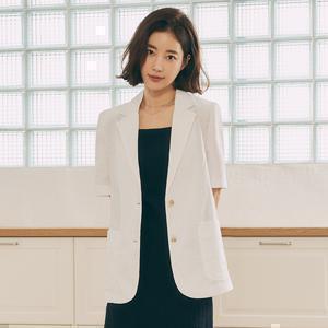[최초가79,900원]셀렙샵 에디션 23SS 프렌치린넨100 반팔자켓