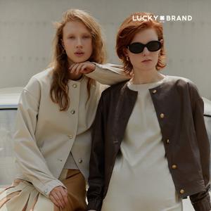 [Lucky Brand] 럭키브랜드 23FW 베지터블 레더자켓 1종