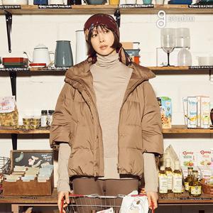 지스튜디오 23FW 케이프 헝가리구스다운