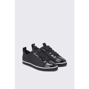 [슈콤마보니] SUECOMMA BONNIE originals DG4DA23513BLK Ribbon strap sneakers(black)
