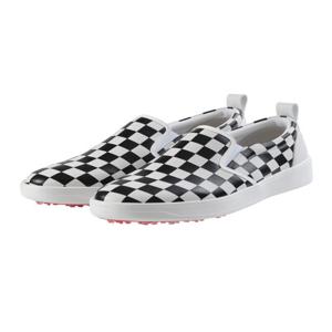 Check Pattern Slip-on_Black (QACH10139)