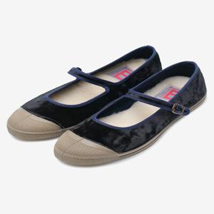 VELVET MARY JANE (MULTI) - NAVY