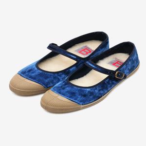 VELVET MARY JANE - NAVY