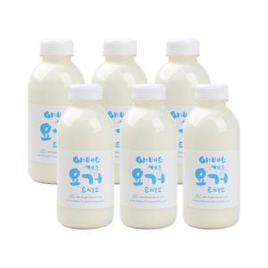 서민갑부 유산균 박사가 만든 수제 요거트 야베스요거 500ml x 6개