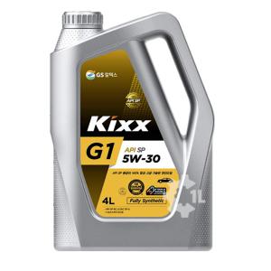 KIXX G1 SP 5W30 4L 합성 가솔린 LPG 엔진오일
