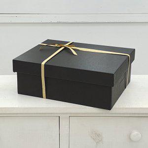 대형 블랙 선물상자 32X25X12cm 싸바리 포장 선물박스