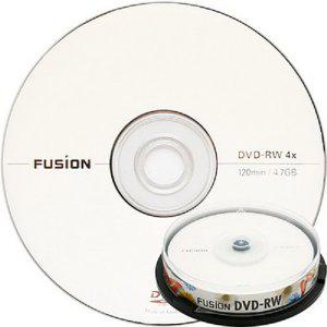 퓨전 DVD-RW 4.7GB 4배속 (케이크10장)