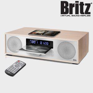 브리츠 BZ-T7500 WC 올인원 오디오 블루투스 스피커 CD플레이어 라디오 알람 카페 인테리어