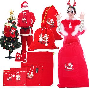 산타 선물 자루/산타복/의상/보따리/크리스마스/용품