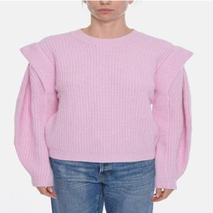 (N22) 이자벨마랑 여성 니트 스웨터 Cashmere blend BOLTON Crewneck Sweater with Puffed Sleeves